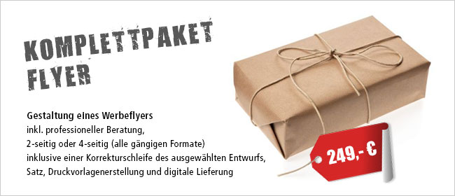 flyergestaltung